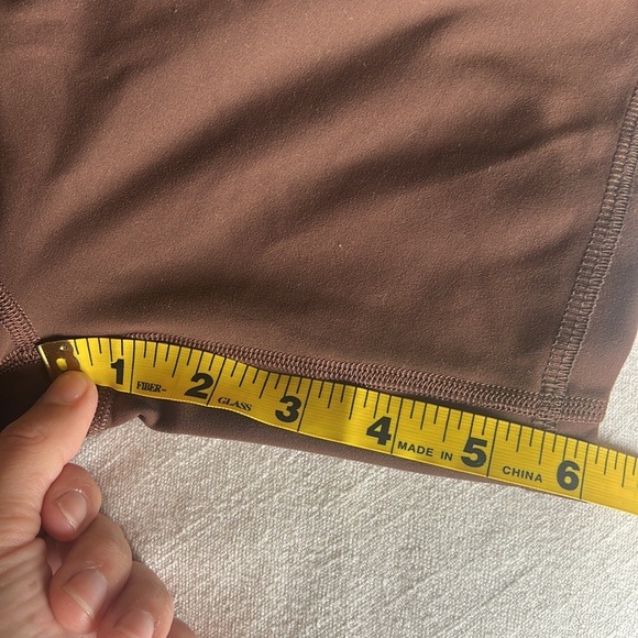 Lululemon Wunder Train High Rise Short Java Brown - Picture 4 of 4